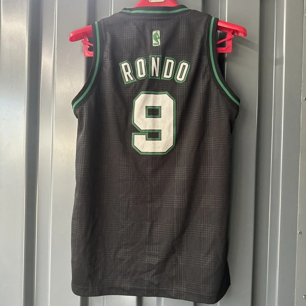 Adidas NBA Rajon Rondo #9 Boston Celtics Sewn Jersey Youth Large